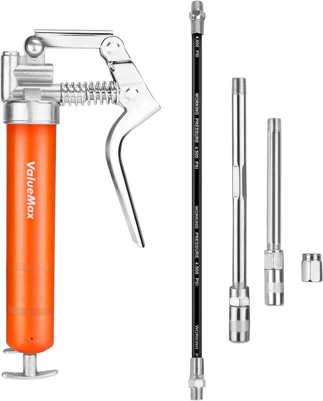 ValueMax Mini Vetspuit Kit Pistoolgreep 3500PSI met 85g Patroon Flexibele Slang