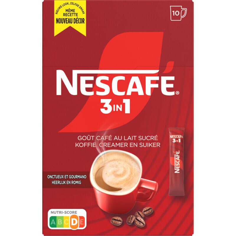 Nescafé 3in1 Smooth&Rich Instant Koffie - 10 pcs