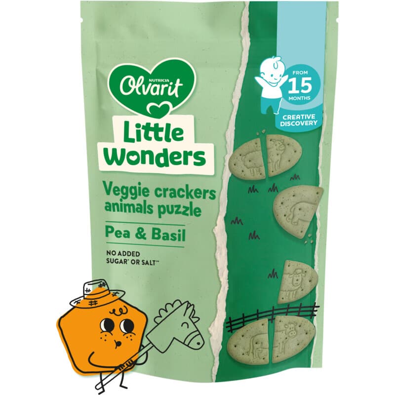 OLVARIT Kleine Wonderen Kleine Crackers - 7 stuks, Dierenafbeeldingen
