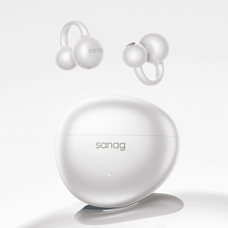 Sanag S7S Super Sens Long Battery Sportieve Bluetooth Oordopjes met Luchtkabel en Open AI-Vertaling