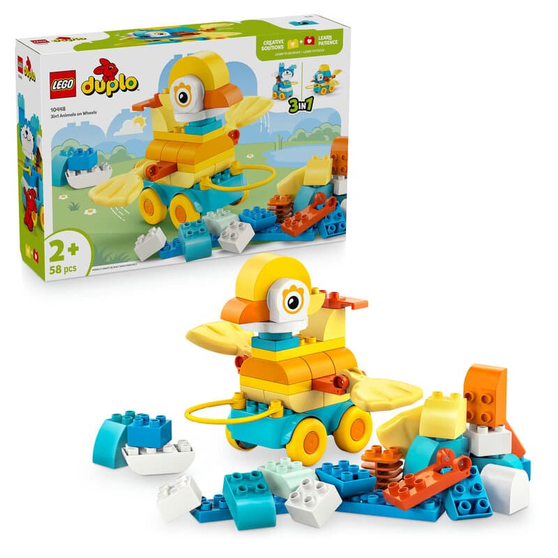 LEGO DUPLO Town 10448 3-in-1 dieren op wielen