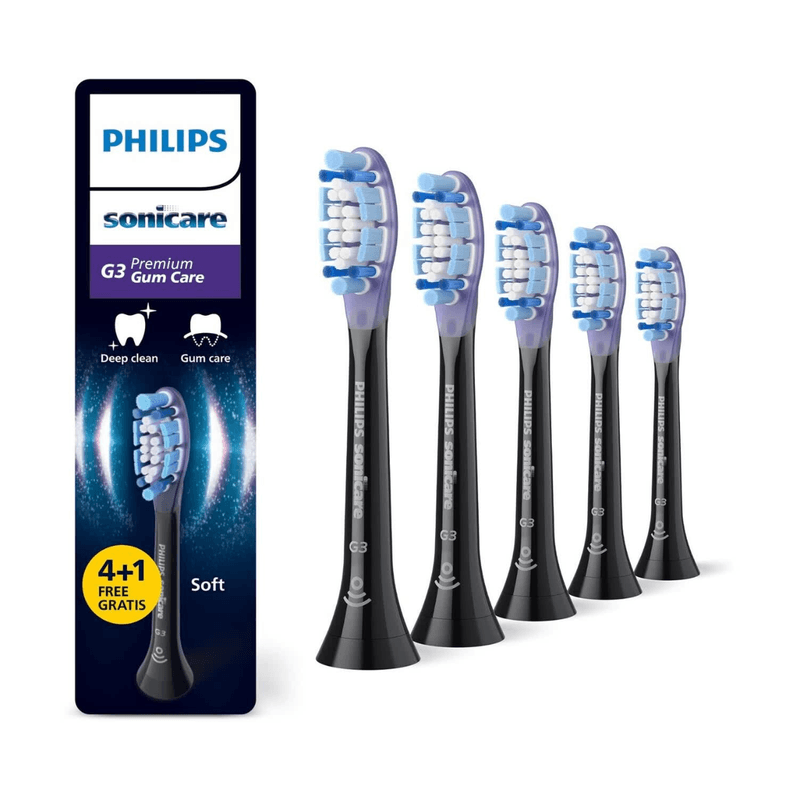 Philips Sonicare Premium Gum Care HX9055/88 Zwart (5 stuks)