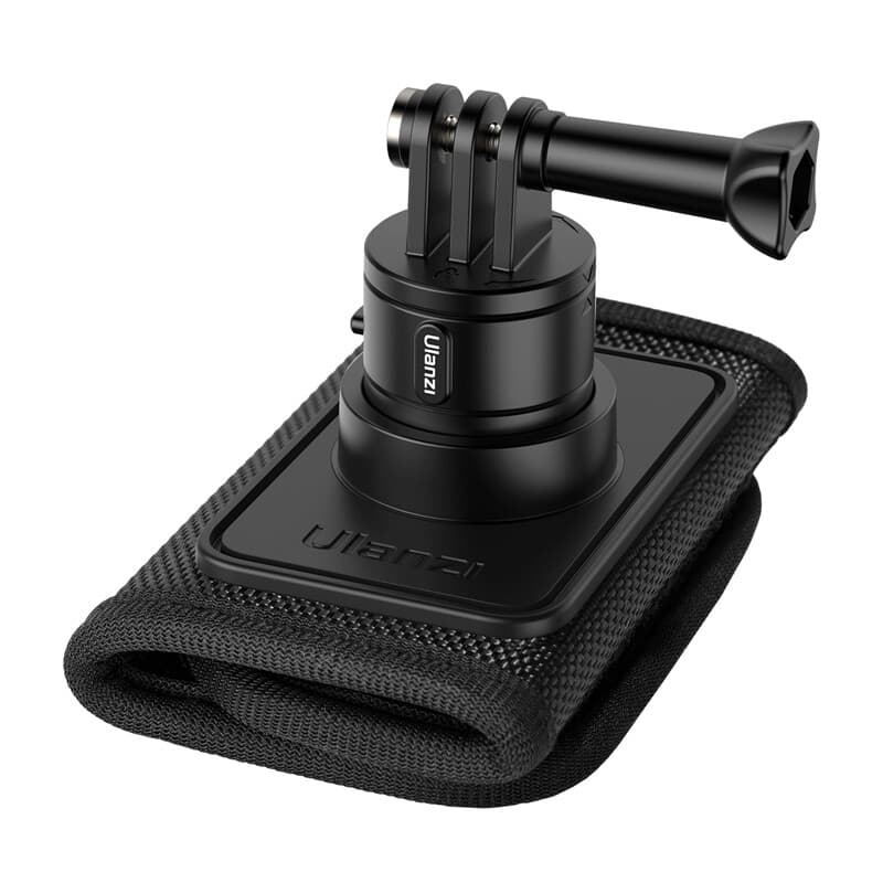 Ulanzi CO62 Go Quick II Backpack Clip Mount - Magnetische Quick Release - 360 Graden Draaibaar - Kunststof - Zwart
