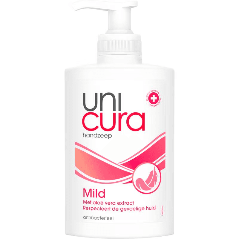 Unicura handzeep pompje Mild 250 ml