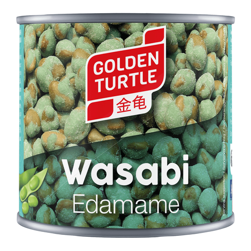 Golden Turtle Edamame met Wasabi-coating 140 g