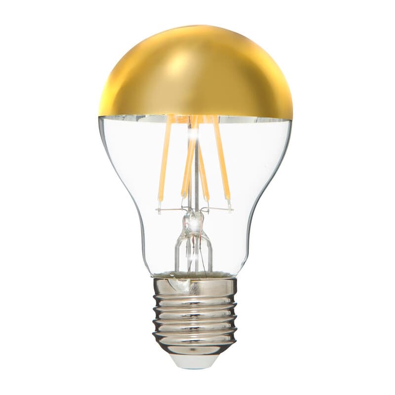 Atmosphera A60 LED Lamp - Transparant Goud, 6,3W