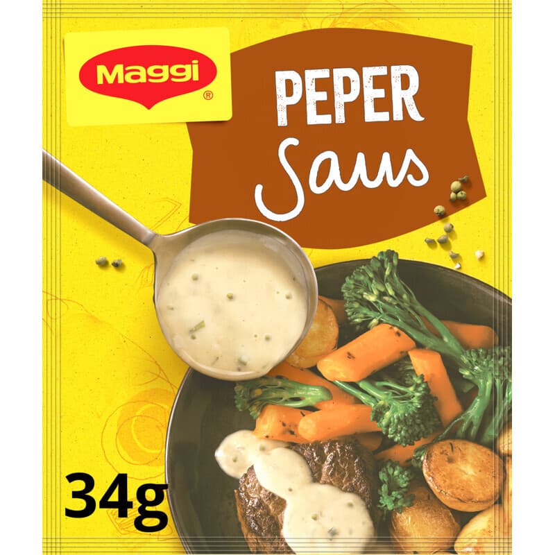 Maggi Peper Saus Mix - 34 g
