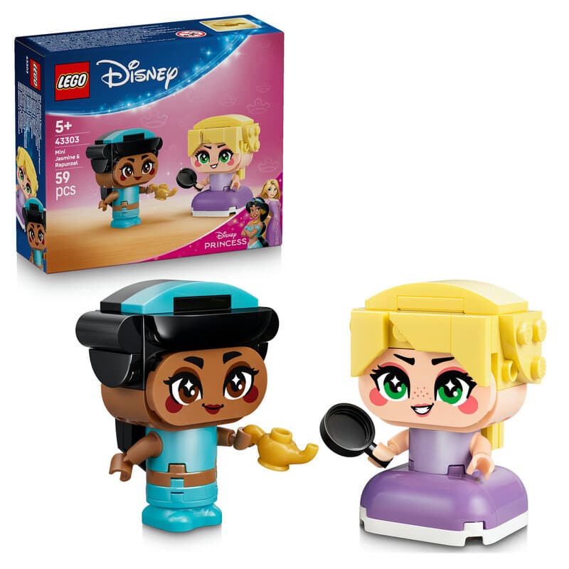 LEGO Disney Princess 43303 Mini Jasmine en Rapunzel