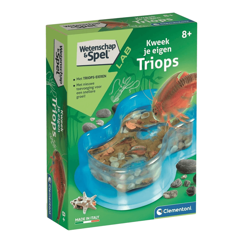 Clementoni Science Hatch Triops experimenteerset - 36 cm, multikleur
