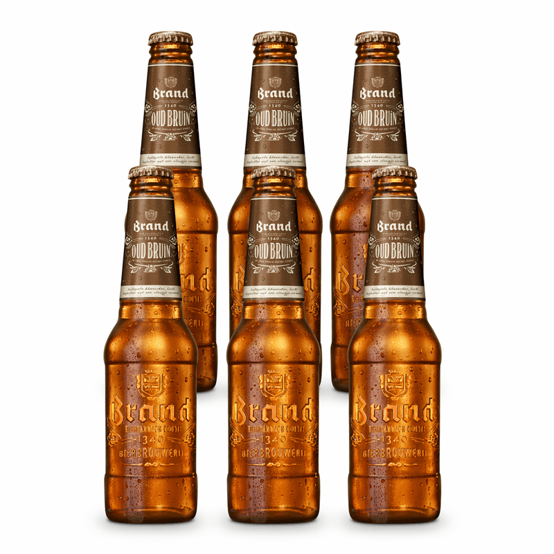 Brand Old Brown Beer - 6 x 300 ml