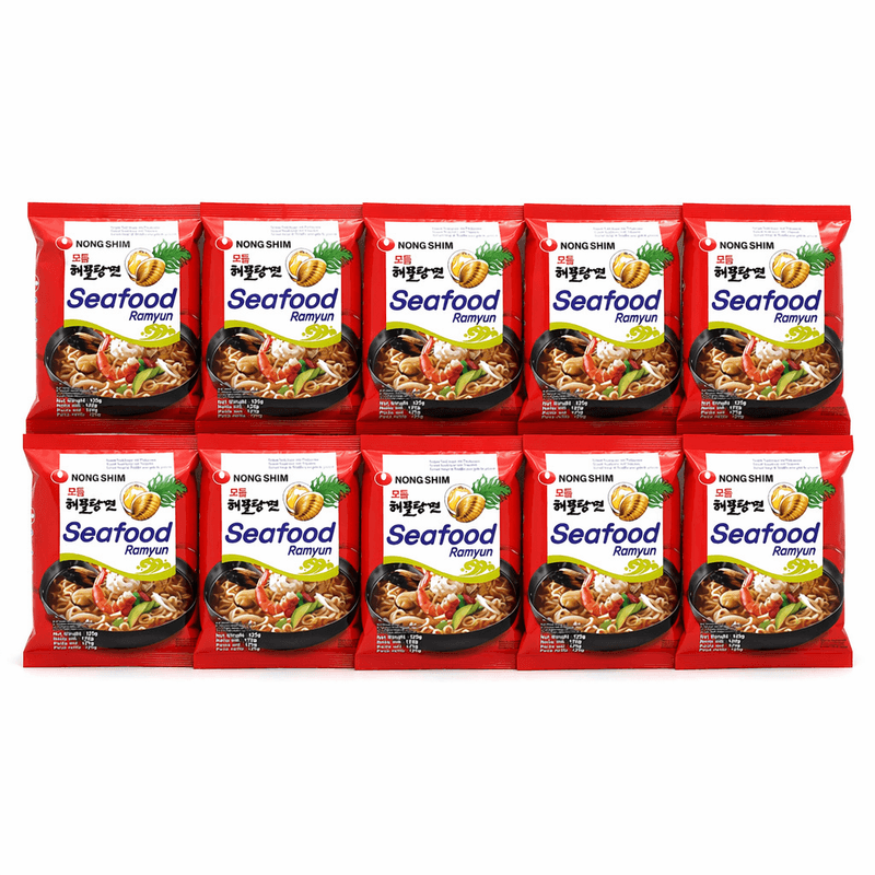 Nongshim Zeevruchten Ramyun 125 g x 10