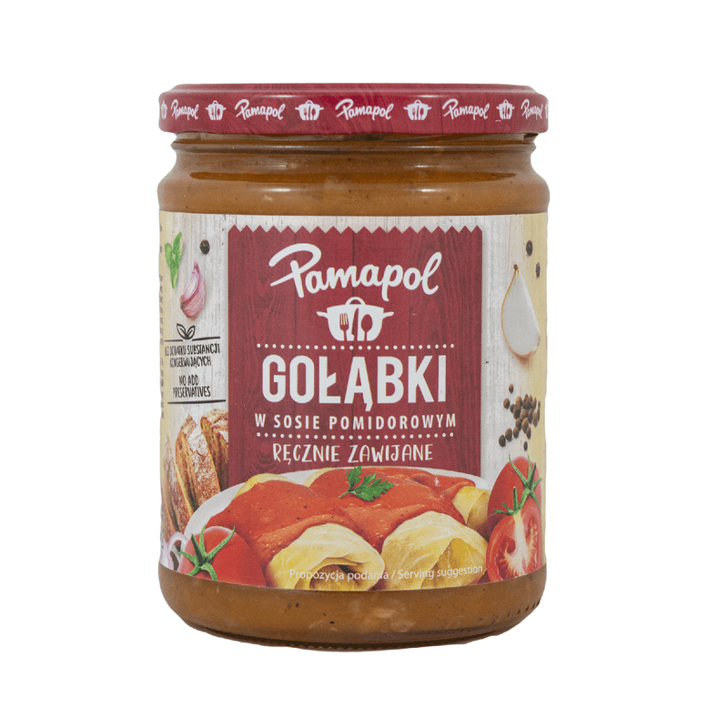 Pamapol Gołąbki (Luiere Koolrollen) in Tomatensaus 500 gr