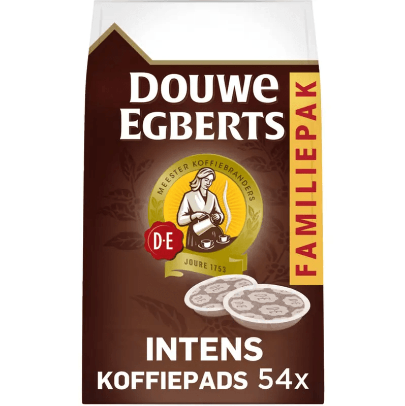 Douwe Egberts Intens Koffiepads - 54 stuks, 375 g