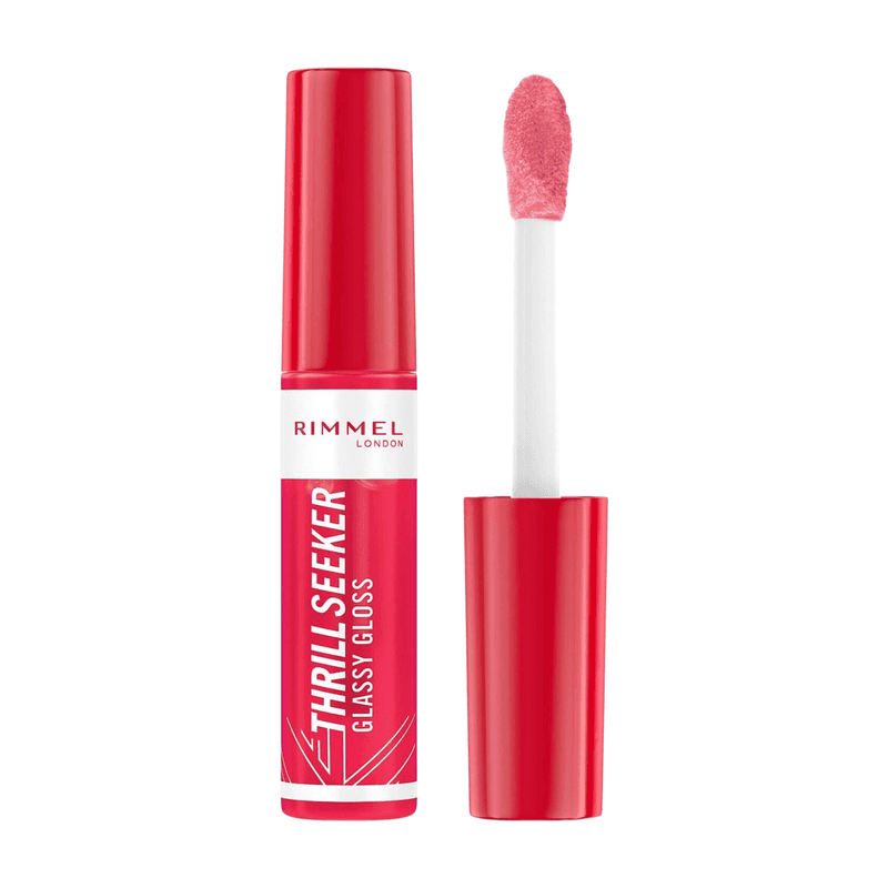 Rimmel Thrillseeker glassy gloss 100 Coco Suga hydraterende glans hyaluronzuur