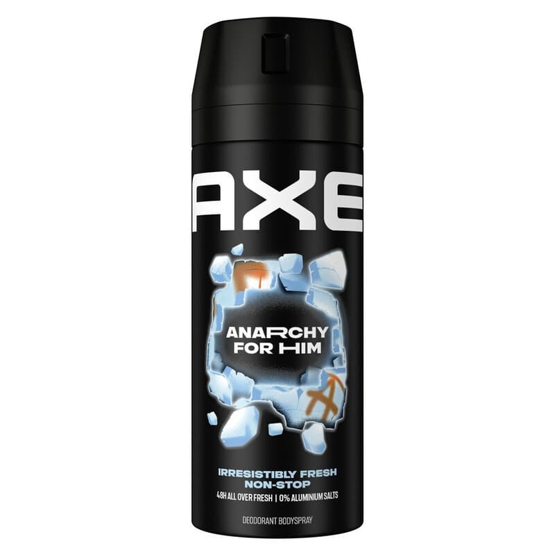Axe Deo BS anarchy voor hem