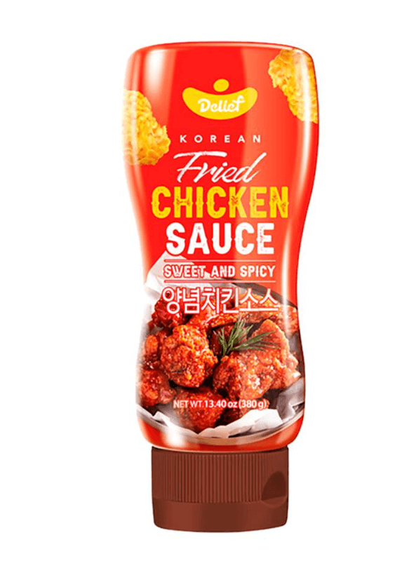 Delief kipsaus zoet&pittig 380 g
