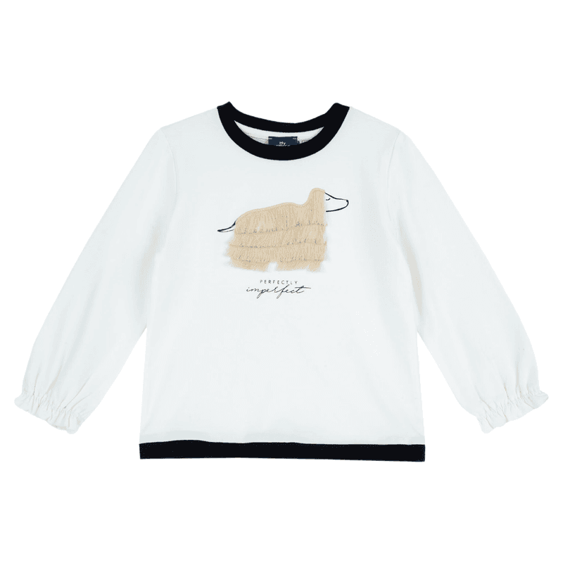 Chicco T-shirt met lange mouwen 86 - Naturel