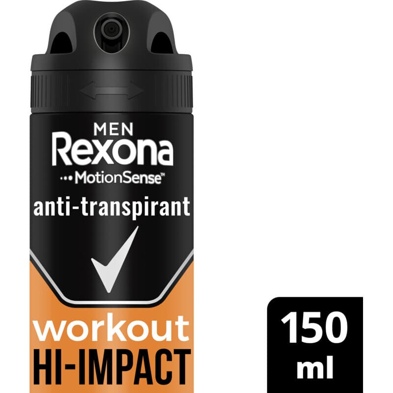 Rexona deospray mannen - Workout HI-Impact 150 ml