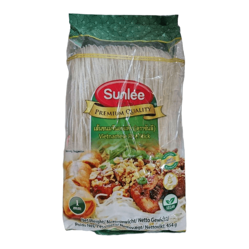 Sunlee Rijststengel Vietnamese Bún Tươi 1 mm 454 gram
