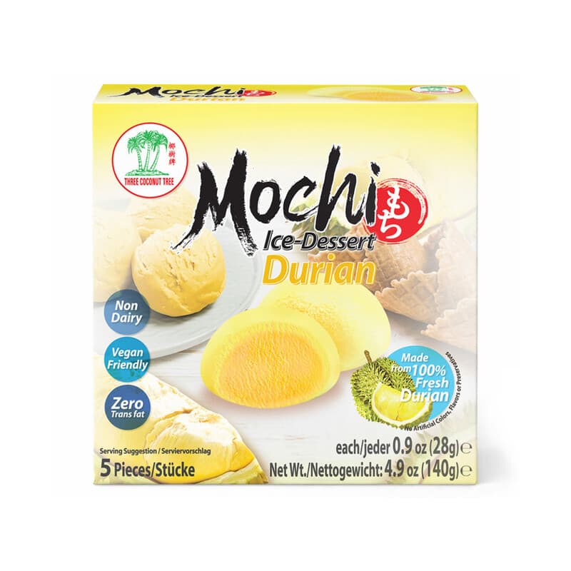 TCT diepvries mochi met ijs met durian 140 g