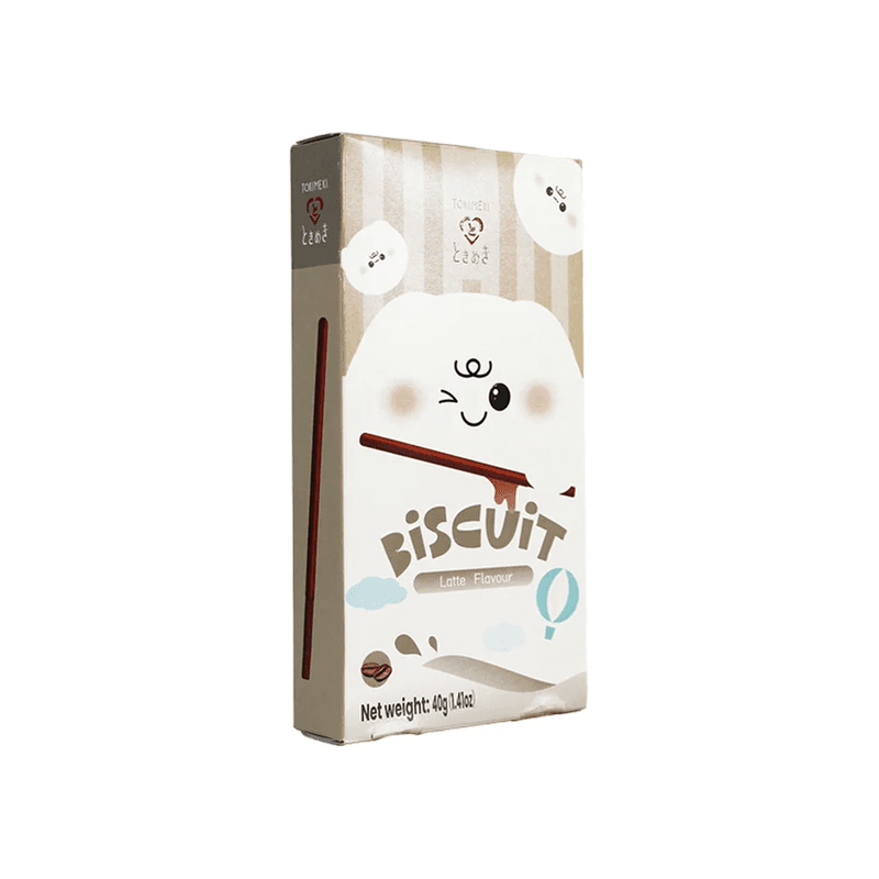 Tokimeki koekstengel met latte-smaak 40 g