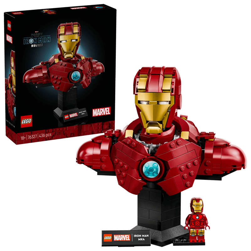 LEGO Marvel Iron Man MK4 buste 76327