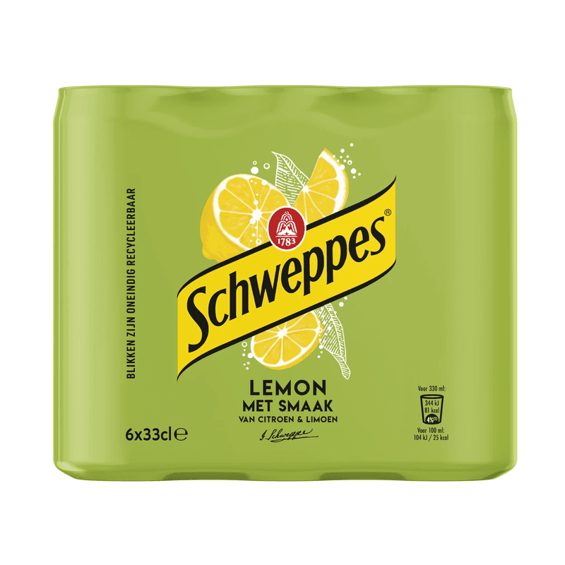 Schweppes Citroen - 6 x 330 ml