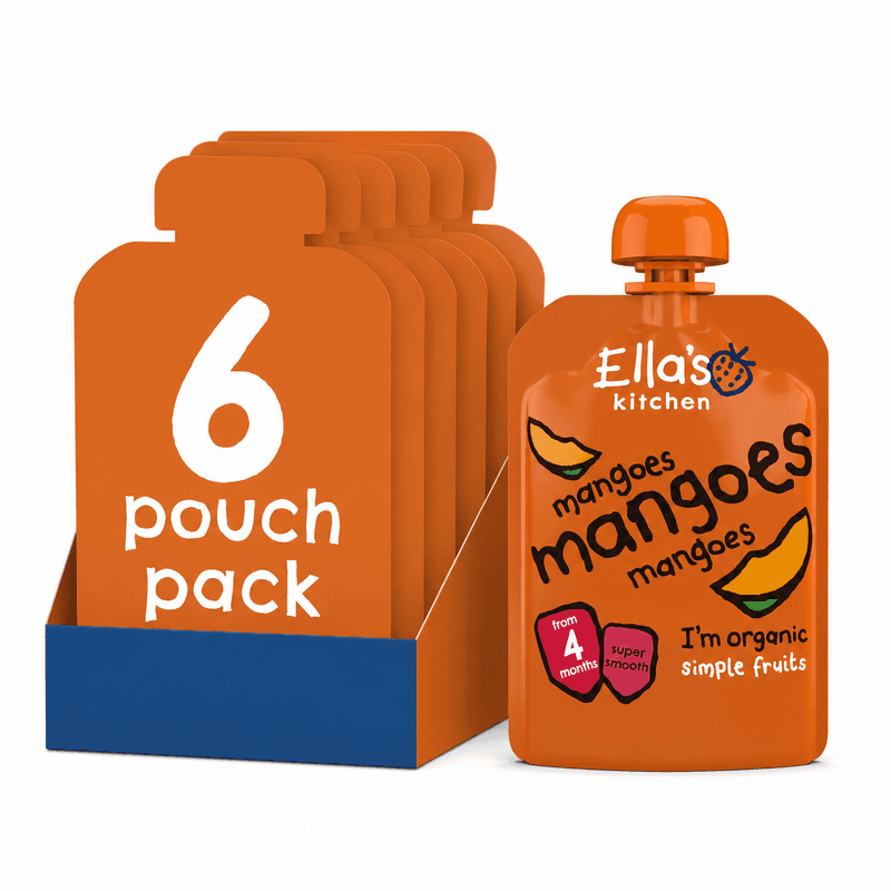 Ella's Kitchen BIO Mango's 4M+ 70 g x 6
