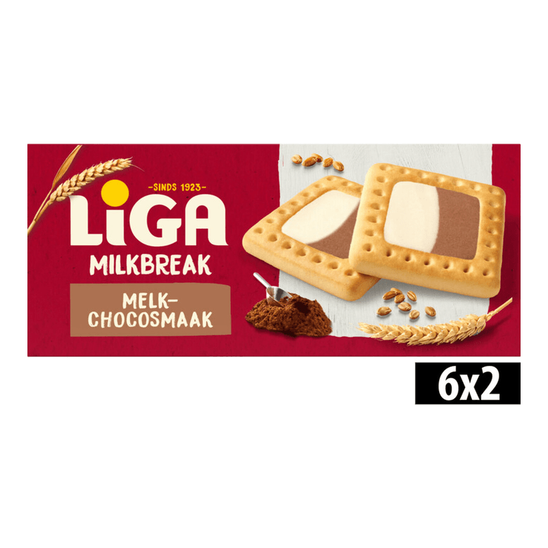 Liga Milkbreak Cookies Chocolate - 245 g