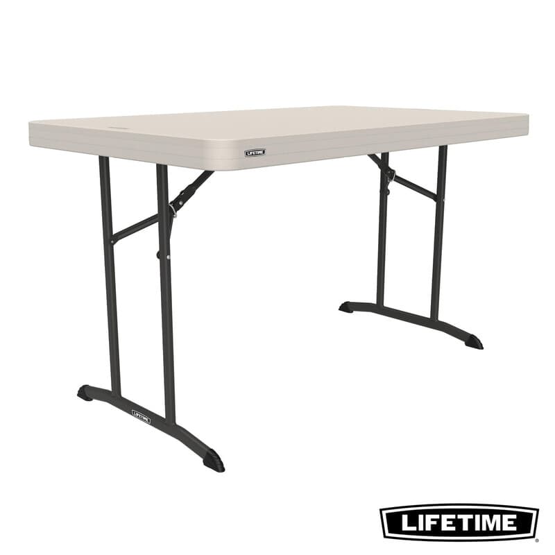 Lifetime Vouwtafel voor commercieel gebruik - 122 cm, Amandel