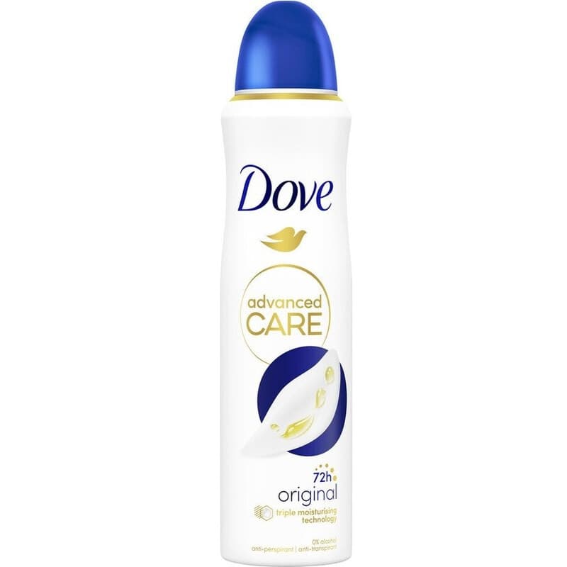 Dove Deodorant Spray Advanced Care Orginal - 150 ml