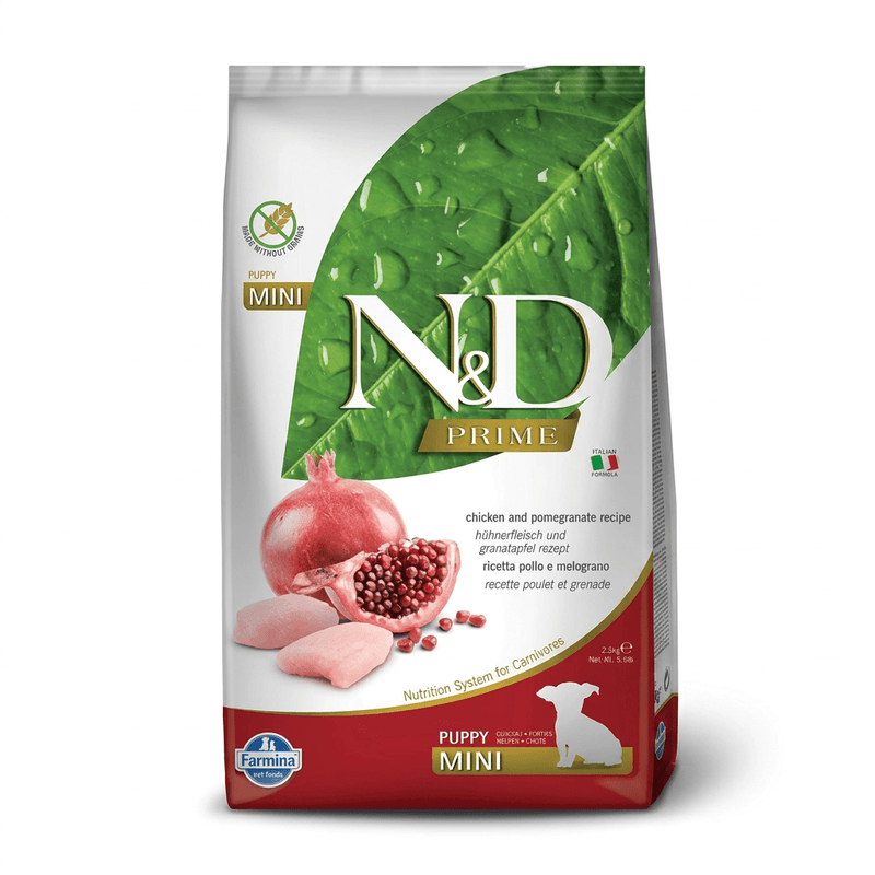 Farmina N&D Prime Puppy Mini - Chicken and Pomegranate - 2,5 kg