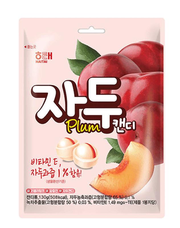 KR Haitai pruimensnoep 130 g