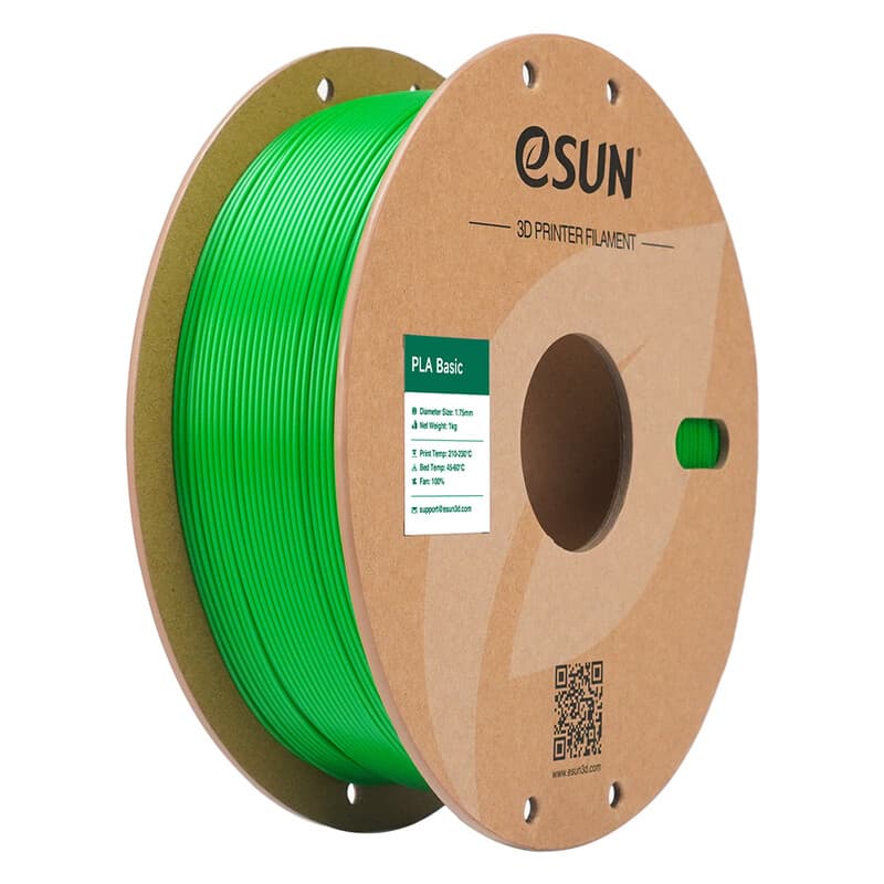 Esun PLA 3D Filament 1,75mm 1kg Groen