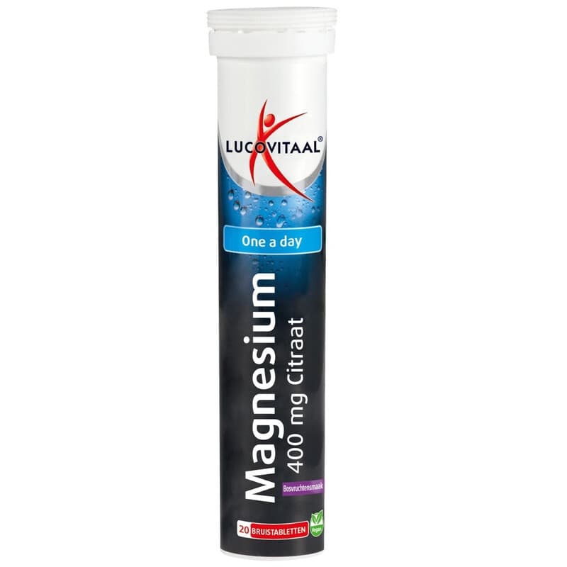 Lucovitaal Magnesiumcitraat 400 mg 20 Bruistabletten