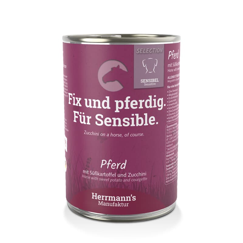 Herrmann's Manufaktur Sensitive Paardenvoer 400 g
