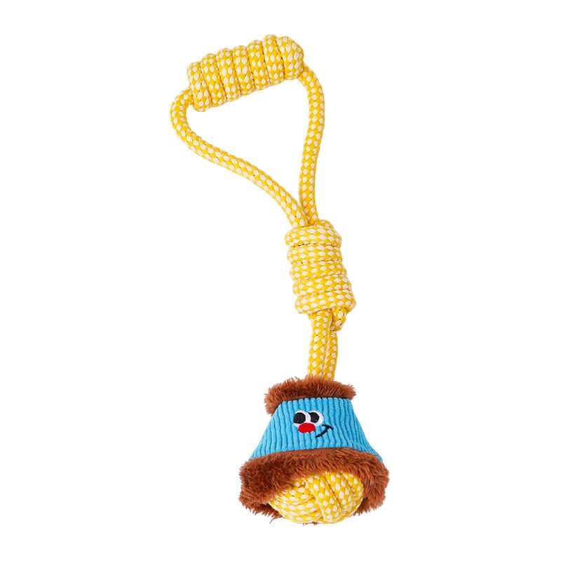 zeze Lantaarn met touwknopen speelgoed (Blauw/Geel)