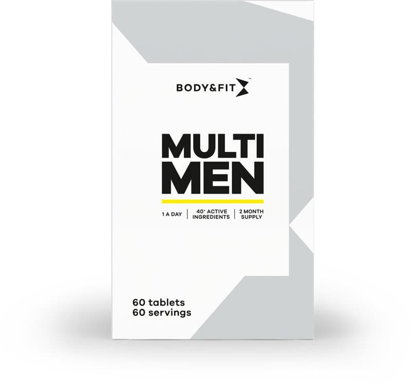 Body&Fit Multi Men 60 tabletten (2 maanden)