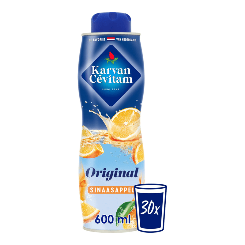 Karvan Cevitam Sinaasappel Siroop - 600 ml