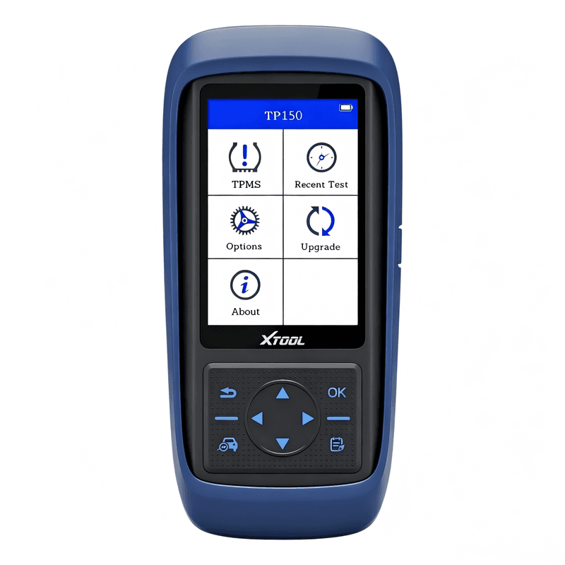 XTOOL TP150 TPMS-programmeerapparaat, universeel TPMS-apparaat voor herleren, resetten en activeren (315/433 MHz), bandensensorprogrammer alleen voor XTOOL TS100, diagnosetool voor TPMS