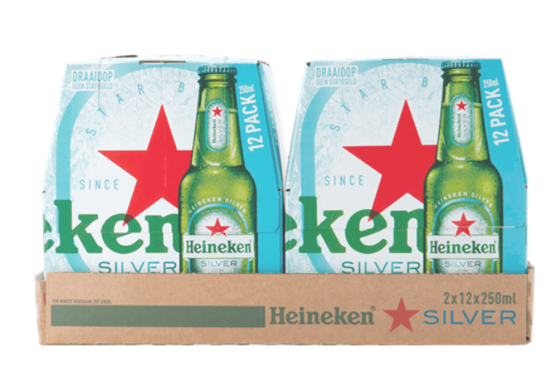 Heineken Star Silver Bier 4% - 24 x 250 ml