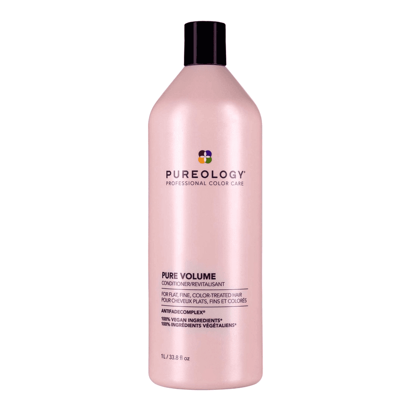PURELOGY CONDITIONER 1000ML PURE VOLUME -> PURELOGY CONDITIONER 1000ML PURE VOLUME Since the given text is a product name, it is common practice to keep brand names and specific product names in their original form. Therefore, the translation remains th