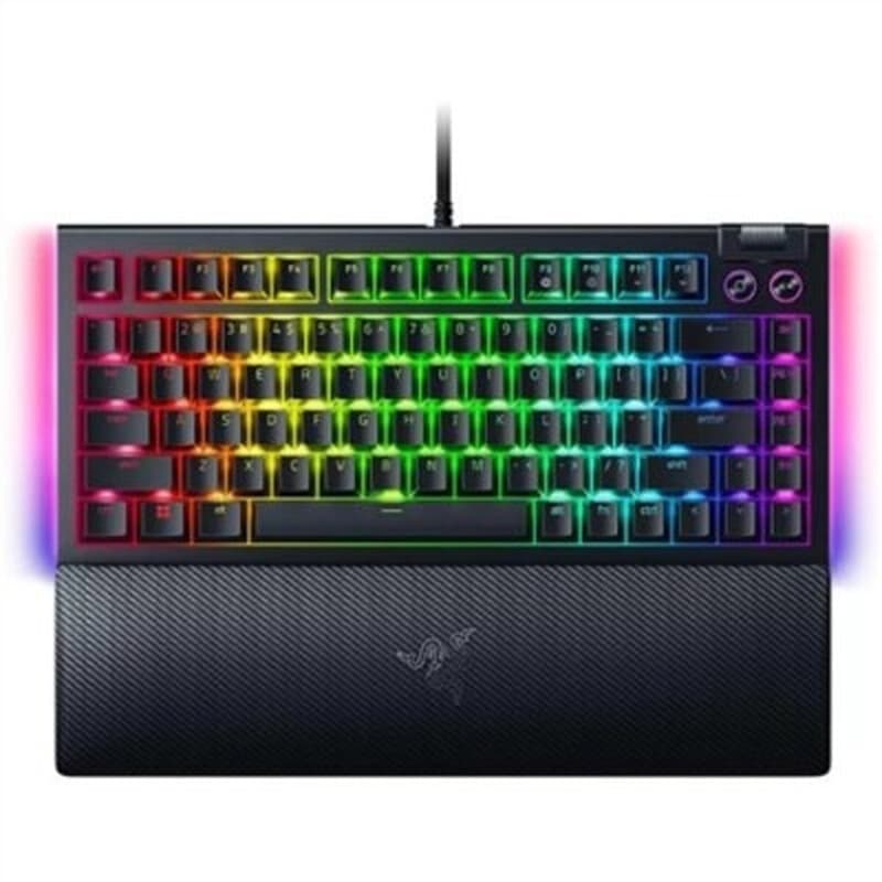 Razer BlackWidow V4 75% - Mechanisch Gaming Toetsenbord - Orange Switch - RGB - Qwerty - Zwart