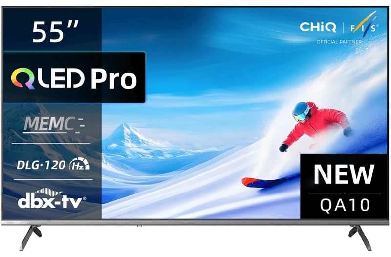 CHiQ 55QA10 Smart tv 140 cm 4K Ultra HD QLED, HDR10