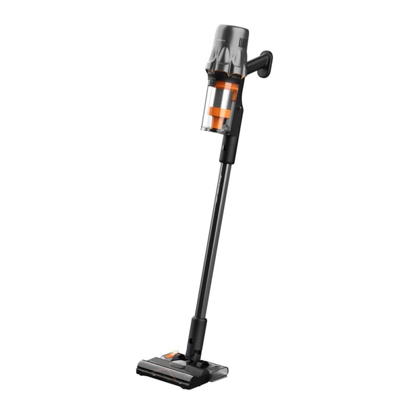 Deerma T30W XT snoerloze stofzuiger, 155AW krachtige zuigkracht met 450W hogesnelheidsmotor, 9-kegels cycloonfiltratie, 2-in-1 stofzuiger & dweil voor nat en droog reinigen, TÜV-gecertificeerde anti-klitborstel voor dierenharen, 120° groenlicht stofdetect