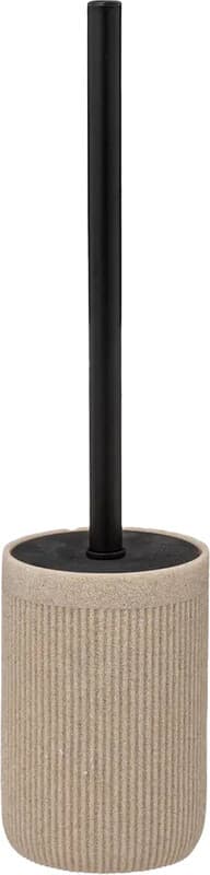 5five Toiletborstel met houder Onyx - 9 x 9 x 40 cm