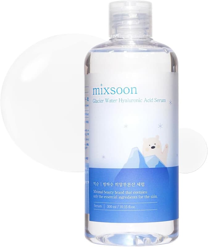 Mixsoon hyaluronzuurserum met gletsjerwater 300 ml