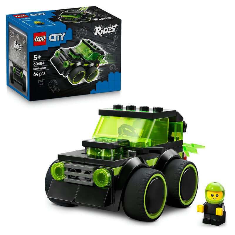 LEGO City 60484 Voertuigen– Gaming raceauto