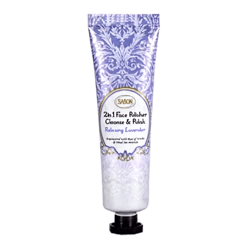 Sabon 2-in-1 gezichtsscrub - Lavendel - 60 ml