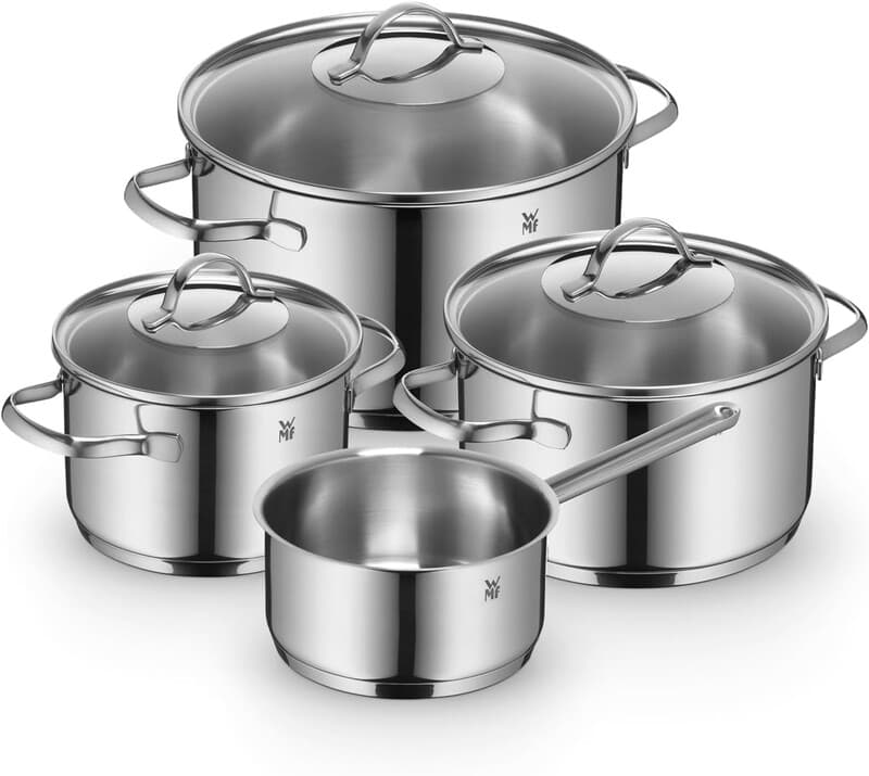 WMF Provence Plus - Pannenset - 4-delig - RVS - Inductie - Ergonomisch